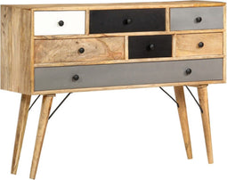 vidaXL - Dressoir - 110x30x82 - cm - massief - mangohout