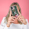 iMoshion Hoesje Geschikt voor Samsung Galaxy A30s / A50 Hoesje Siliconen - iMoshion Design hoesje - Groen / Roze / Tropical Jungle