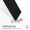 Accezz Liquid Silicone Backcover - Samsung Galaxy S23 Ultra - Schokabsorberend - Zwart