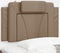 vidaXL - Hoofdbordkussen - 80 - cm - kunstleer - cappuccinokleurig