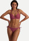 Beachlife Dark Rose - Halter bikinitop - Voorgevormde cups en beugel - Maat 80D