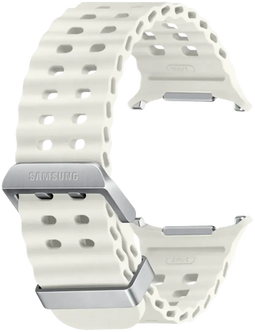 Samsung Galaxy Watch Ultra - Rubberen Band - Zweetbestendig en comfortabel - Wit