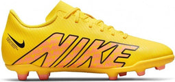 Nike JR VAPOR 15 CLUB FG/MG - Unisex Kids Sneakers - Maat 38.5 - Geel