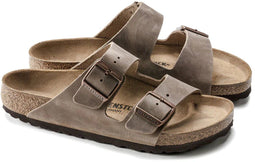 Birkenstock Arizona - Heren Slides - Smalle pasvorm - Donkerbruin - Maat 45
