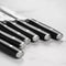 Yaxell Ran Steakmessen Set - 6 Messen - 69-laags VG10 damaststaal - Zwart (6 stuks)