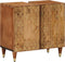 vidaXL - Wastafelkast - 62x33x58 - cm - massief - mangohout
