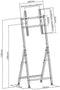 Tv standaard inklapbaar - whiteboard standaard - tot 55 inch scherm