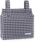 Organizer tas voor kinderwagen Mi bollito Zwart Vichy 10 x 35 x 35 cm