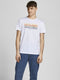 JACK&JONES ORIGINALS JORBRADY TEE - T-shirt korte mouw - 3-pack met logo print - Blauw Groen Wit (3-pack)