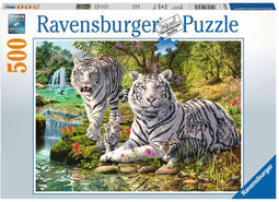 Ravensburger Witte roofkatten - legpuzzel - 500 stukjes (500 stuks)