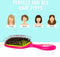 Wet Brush - Shine Enhancer Haarborstel - Ultra-zachte IntelliFlex natuurlijke varkenshaar - Paars