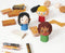 Jovi Junior Boetseerklei Plastalina 15gr - 6 Kleuren - Vlekt niet - Droogt niet uit - Knutselen - Klei - Creatief - Kidsproof