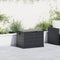 vidaXL - Tuinopbergbox - - - Antraciet, - 77,5 - x - 54,5 - x - 53 - cm, - Kunststof, - 170 - L