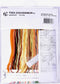 Thea Gouverneur - Borduurpakket met telpatroon - 3016 - Voorgesorteerde DMC Garens - Honing Merklap - Linnen - 27 cm x 35 cm - DIY Kit