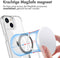 iMoshion Hoesje Geschikt voor iPhone 13 Hoesje - iMoshion Rugged Air Geschikt voor MagSafe case - Transparant