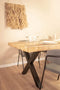 Liviza Eettafel Brut 220 x 100 cm - Mangohout - Rechthoek Hout - 75 cm , 220 cm , 100 cm