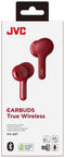 JVC HA-A8T - Draadloze Bluetooth In-ear Oordopjes - IPX4 Spatwaterdicht - Rood