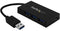 Startech.com HB30A3A1CFB - 4-Port USB Hub - USB 3.0 - 3x USB-A en 1x USB-C - Zwart