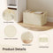 Woltu Opbergboxen - Set van 3 - Opvouwbaar 42x26x32cm - Crème (3 stuks)