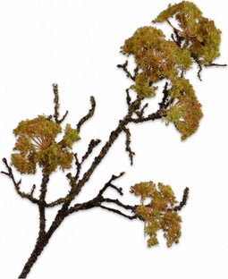 Silk-ka Kunstbloem-Kunst Tak Houttak Groen 74 cm