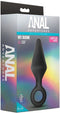 Blush Buttplug Anal Adventures Platinum Silicone Loop Plug Large Black Zwart