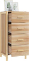 vidaXL - Hoge - kast - 42x38x90 - cm - bewerkt - hout