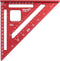 Milwaukee Meetdriehoek - Metrisch - 18 cm - Rood