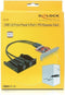 Delock 61775 - USB 3.0 Front Panel 2-Port - PCI Express Card - 5000 Mbit/s (2 stuks)