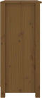 vidaXL - Dressoir - 70x35x80 - cm - massief - grenenhout - honingbruin