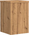 vidaXL - Plantenstandaards - 2 - st - 20x20x30 - cm - hout - artisanaal - eiken