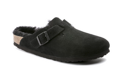 Birkenstock Boston Shearling Clogs - maat 42 - Zwart