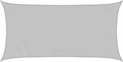 vidaXL - Zonnezeil - 6x3 - m - 100% - polyester - oxford - lichtgrijs