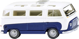 Wiking 028997 H0 Bus Ford FK 1000 panoramabus - saffierblauw/wit