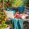 Dutch Decor - SARDINIE - Sierkussen outdoor 45x45 cm - waterafstotend en uv-bestendig - Muted Clay - roze