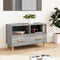 vidaXL - Tv-meubel - 80x36x50 - cm - bewerkt - hout - grijs - sonoma - eikenkleurig