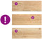 vidaXL - Traptreden - 2 - st - 70x30x2 - cm - onbehandeld - massief - eikenhout