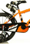 Dino R88 Kinderfiets 16 Inch - Jongensfiets voor 4 tot 6 jaar - 100- 115 cm - Knijprem - Oranje