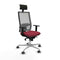 Bureaustoel met hoofdsteun Piqueras y Crespo 1D086G1 Kastanjebruin