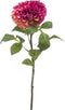Emerald - Kunstbloem Dahlia Pompon 74cm roze - Kunstplanten voor binnen