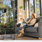 Cecotec Conga Windroid 1290 Double Spray Connected 72 W, vierkant design, dubbele spray, bediening met app en afstandsbediening,