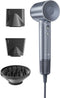 Laifen Swift Special High Speed Fohn met diffuser - Zilverblauw - Haardroger met ionische technologie - 3 warmtestanden