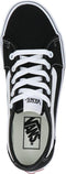 Vans WM Filmore Decon - Lage sneakers - ComfyCush demping - Black/True White - Maat 40