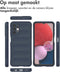 iMoshion Hoesje Geschikt voor Samsung Galaxy A13 (4G) Hoesje Siliconen - iMoshion EasyGrip Backcover - Donkerblauw
