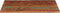 vidaXL - Tafelblad - rechthoekig - 100x50x2,5 - cm - massief - gerecycled - hout
