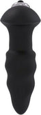Anale Plug S Pleasures Wave Zwart Zwart/Zilverkleurig
