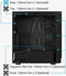 Aerocool Rift - Midi Tower PC - ATX µATX Mini-ITX - Gehard glas - Zwart