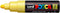 Verfstift posca pc7m b geel