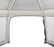 vidaXL - Zwembadtent - met - uitneembare - buiten- - gaaswanden - 512x458 - cm - grijs