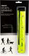 Avento Sportarmband - Reflecterend met LEDs - Waterdicht - Geel