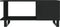 vidaXL - Salontafel - 90x50x40 - cm - bewerkt - hout - zwart